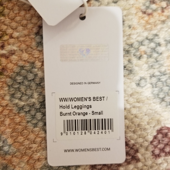 Women's Best - Hold leggings - burnt orange - Picture 6 of 7
